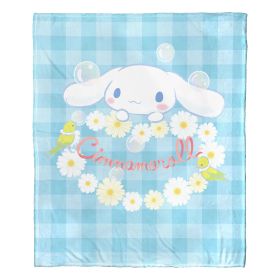 Cinnamoroll; Daisy Blues Aggretsuko Comics Silk Touch Throw Blanket; 50" x 60"