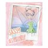 Tinkerbell; Worth It Aggretsuko Comics Silk Touch Throw Blanket; 50" x 60"
