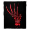 A Nightmare on Elm Street Silk Touch Throw Blanket, 50" x 60", Freddy Quotes