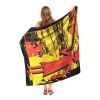 Rick & Morty; Slay Queen Aggretsuko Comics Silk Touch Throw Blanket; 50" x 60"