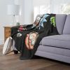 Rick & Morty; Pixelverse Aggretsuko Comics Silk Touch Throw Blanket; 50" x 60"
