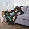 Rick & Morty; Talking Heads Aggretsuko Comics Silk Touch Throw Blanket; 50" x 60"