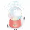 Cmgb LED Night Light, 360 Degree Rotating Baby Music Projector Night Light, Kids Sleep Light Green