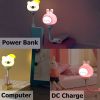 USB Night Light Plug-in Baby Feeding Sleep Bedroom Bedside Eye Protection Socket Night Small Table Lamp