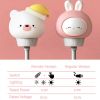 USB Night Light Plug-in Baby Feeding Sleep Bedroom Bedside Eye Protection Socket Night Small Table Lamp