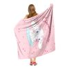 Cinnamoroll; Sweet As Can Be Aggretsuko Comics Silk Touch Throw Blanket; 50" x 60"