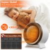 1000W Electric Space Heater Ceramic Heater Fan Heating Fan with 3 Modes 3S Fast Heating Tip over Overheating Protection for Home Office Dormitry