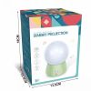 Cmgb LED Night Light, 360 Degree Rotating Baby Music Projector Night Light, Kids Sleep Light Green